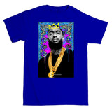 "Nipsey Blue" T-shirt - OVERSTOCK