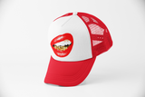 "Trill Grill (Red Lips)" Trucker Cap